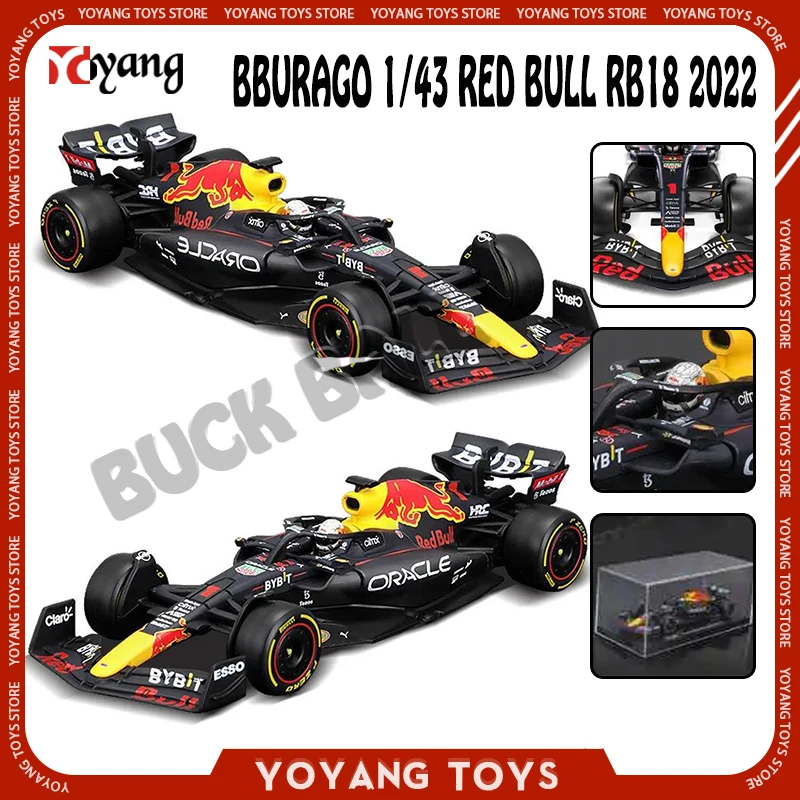 

Модель гоночного автомобиля Bburago 1/43 Red Bull F1 RB18 2022, #11 #1, Sergio Перес верстаппен, Формула 1, литые под давлением автомобили, игрушки для мальчиков, подарки
