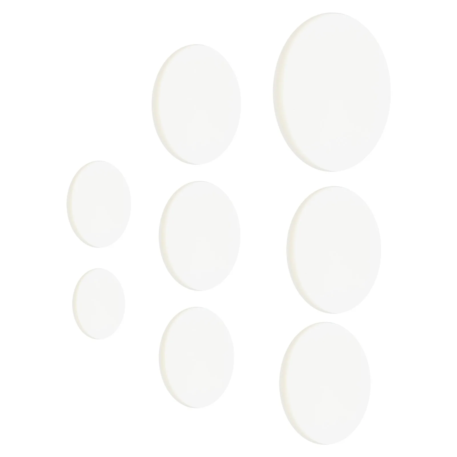 Transparent Film Covers Badge Film PVC Material Pattern Wide Application Transparent Badge Protective badge parts