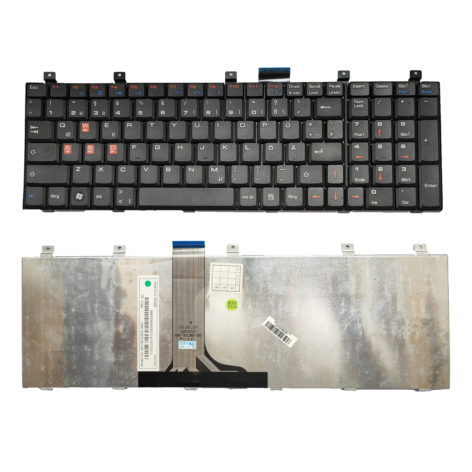 

Клавиатура GR для MSI MS1683 MS-1683 CR600 LG E500 MP-08C23UK-359 Black