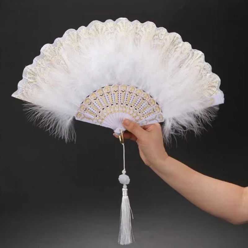 50 Ventagli Di Carta Pieghevoli Bianchi 21 Cm Per Matrimoni, Addobbi E Feste - In Bamboo E Carta, Eleganti E Leggeri