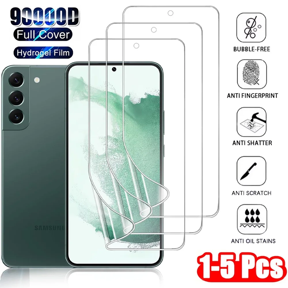 Pellicola Idrogel per Samsung S26 S22 S23 S25 FE S24 Ultra, Protezione Schermo per Samsung S20 FE S21 Plus Note 20 Ultra