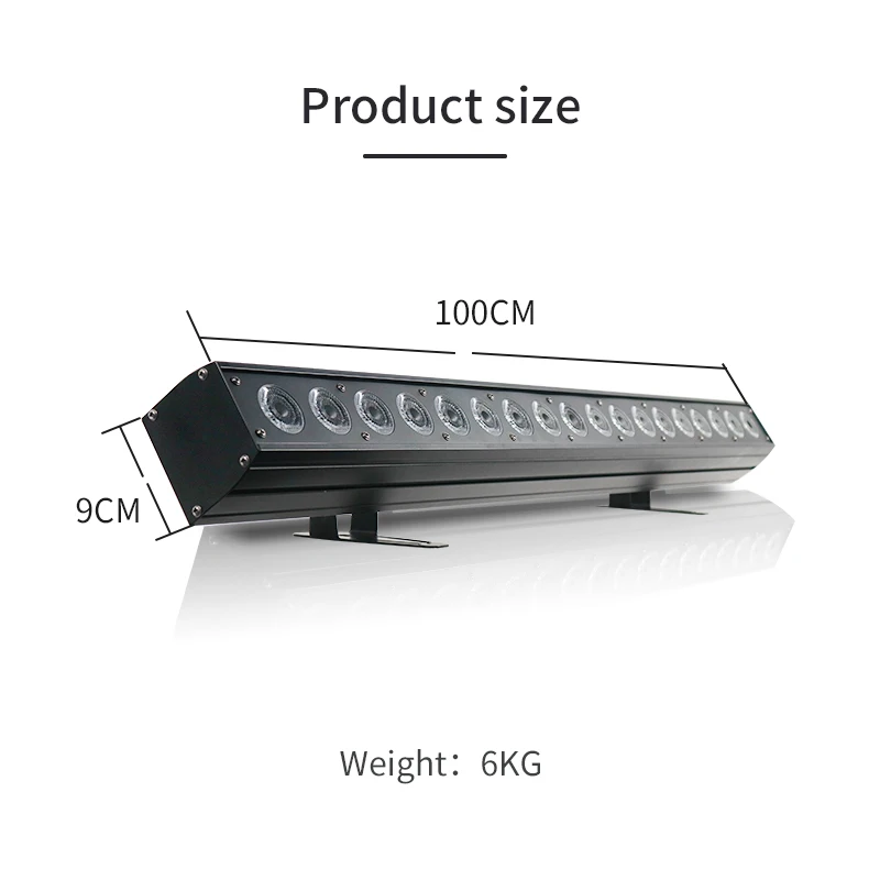 RGBWA UV 6  1 LED ȼ   ͼ Ʈ , DMX512    DJ  , 18x18W