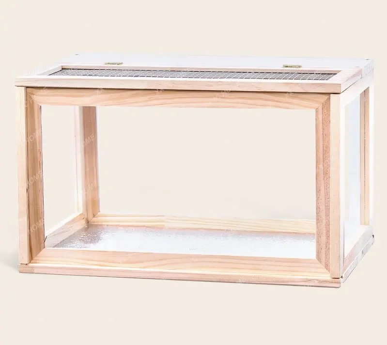 Acrylic Hamster Cage Panoramic Transparent Large Djungarian Hamster Feeding Box Nest Anti-Bite Oversized Villa