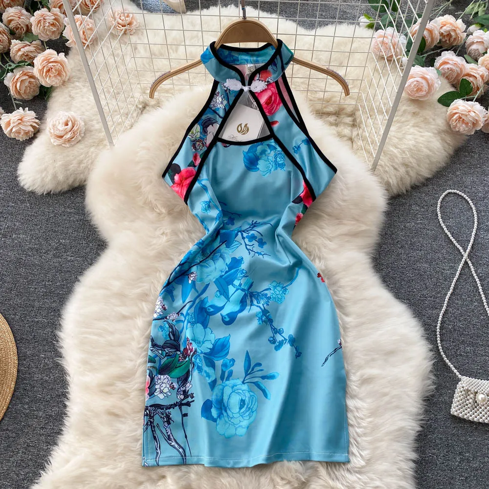 ҳ  Ÿ 米   Ÿ ǳ  ߱ μ  巹 Cheongsam 㸮    巹