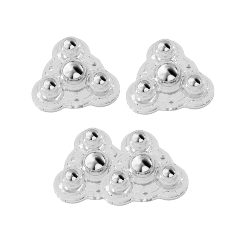 Easy Move Furniture Base Rollers Not Hole Needed Sliders set for Sofa Bed Chairs