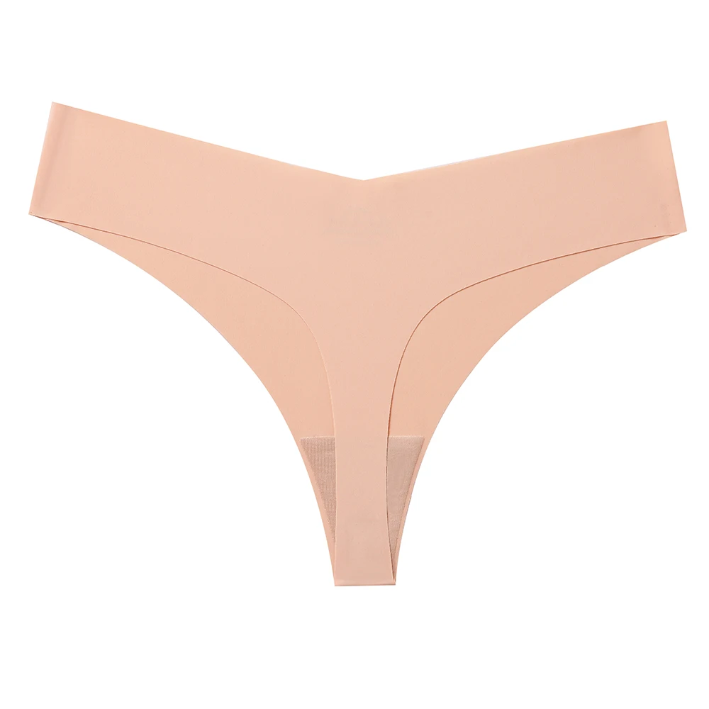7 Pieces Women's Lingerie Seamless Panties Silk Underwear Elasticity Thongs