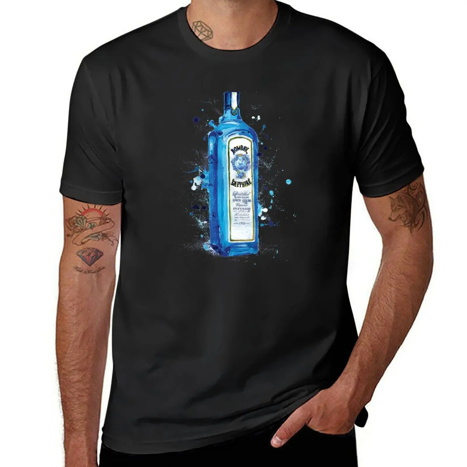 Bombay T-Shirt vintage sports fans Short sleeve tee men