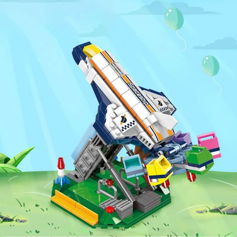 Mini Park rozrywki klocki do budowy diabelski młyn klocki karuzela Model statek piracki duże kołyszące się klocki do samodzielnego montażu 9 Sa60d9224773a473da85946d4123fd692a Mini Park rozrywki klocki do budowy diabelski młyn klocki karuzela Model statek piracki duże kołyszące się klocki do samodzielnego montażu