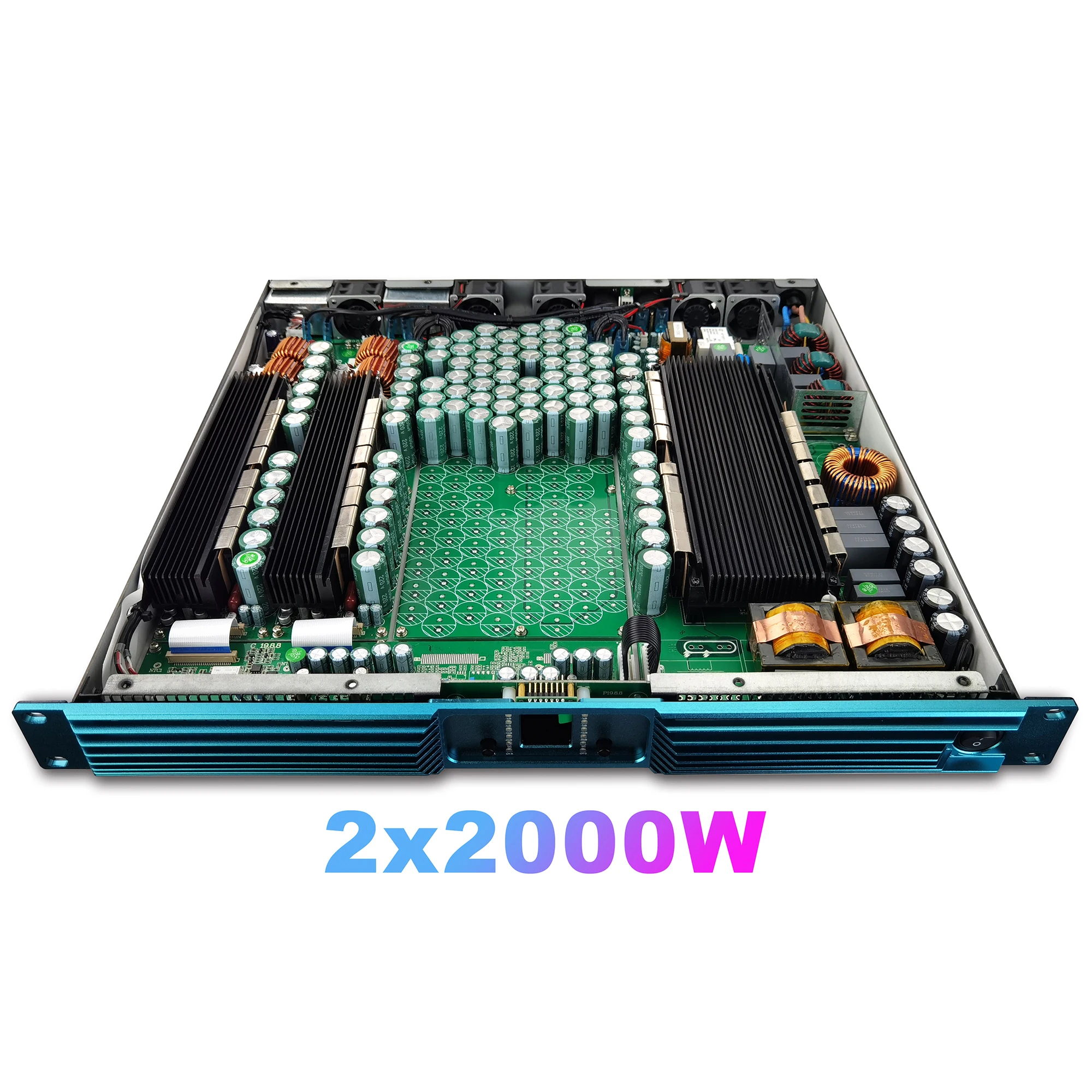 Betagear 2X 4200W Subwoofer Amplifier Professional 2-Channel Ampli PFC 90V-270V Stable 2&Omega; 17000W Max K50 K40 K30 K20