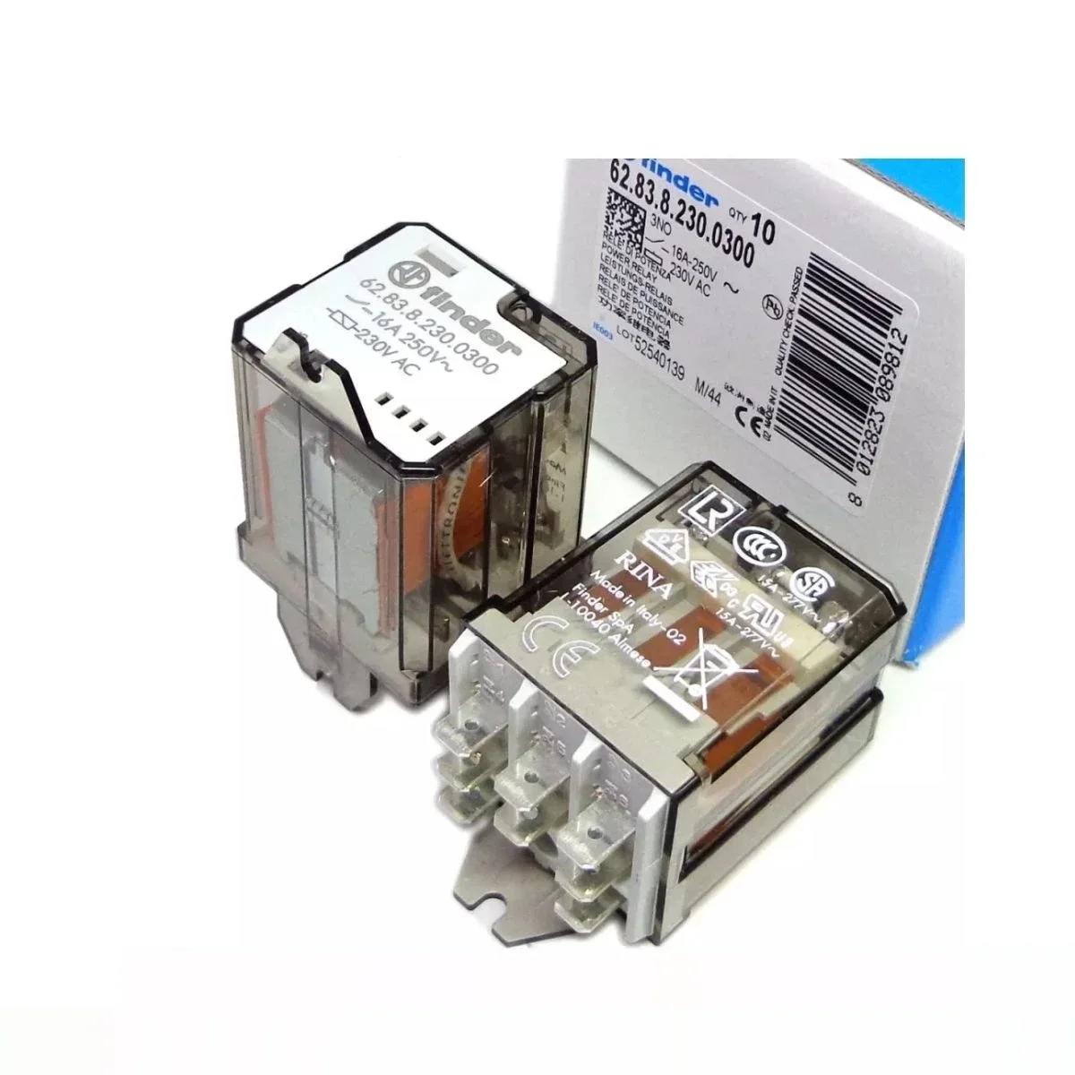 FINDER 100%-NEW 62.83.8.230.0300 1PCS 230VAC 16A 3NO RELAY