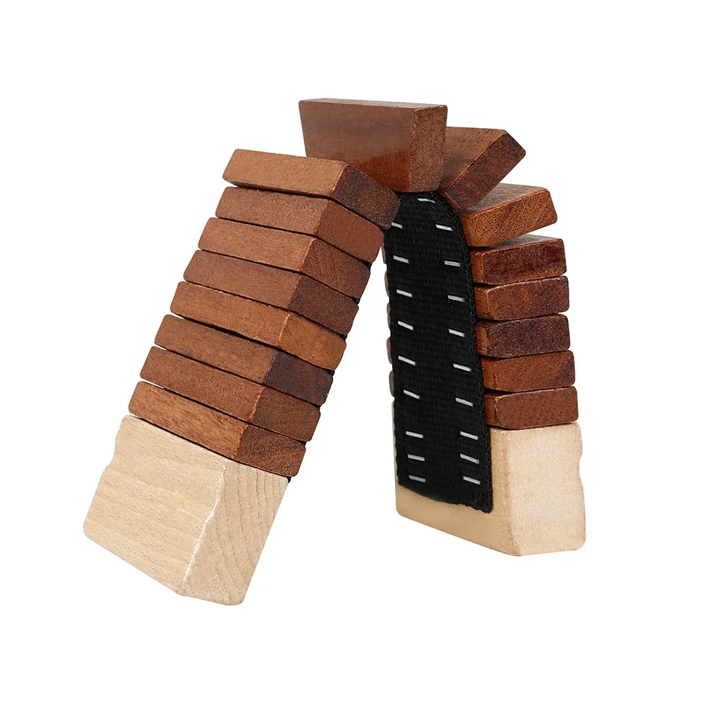 Percussion Tooth Wood Sounder Kids Educational Toys Beginner Allegro Orff Musical Instruments Wooden Castanets Clapper Shaker