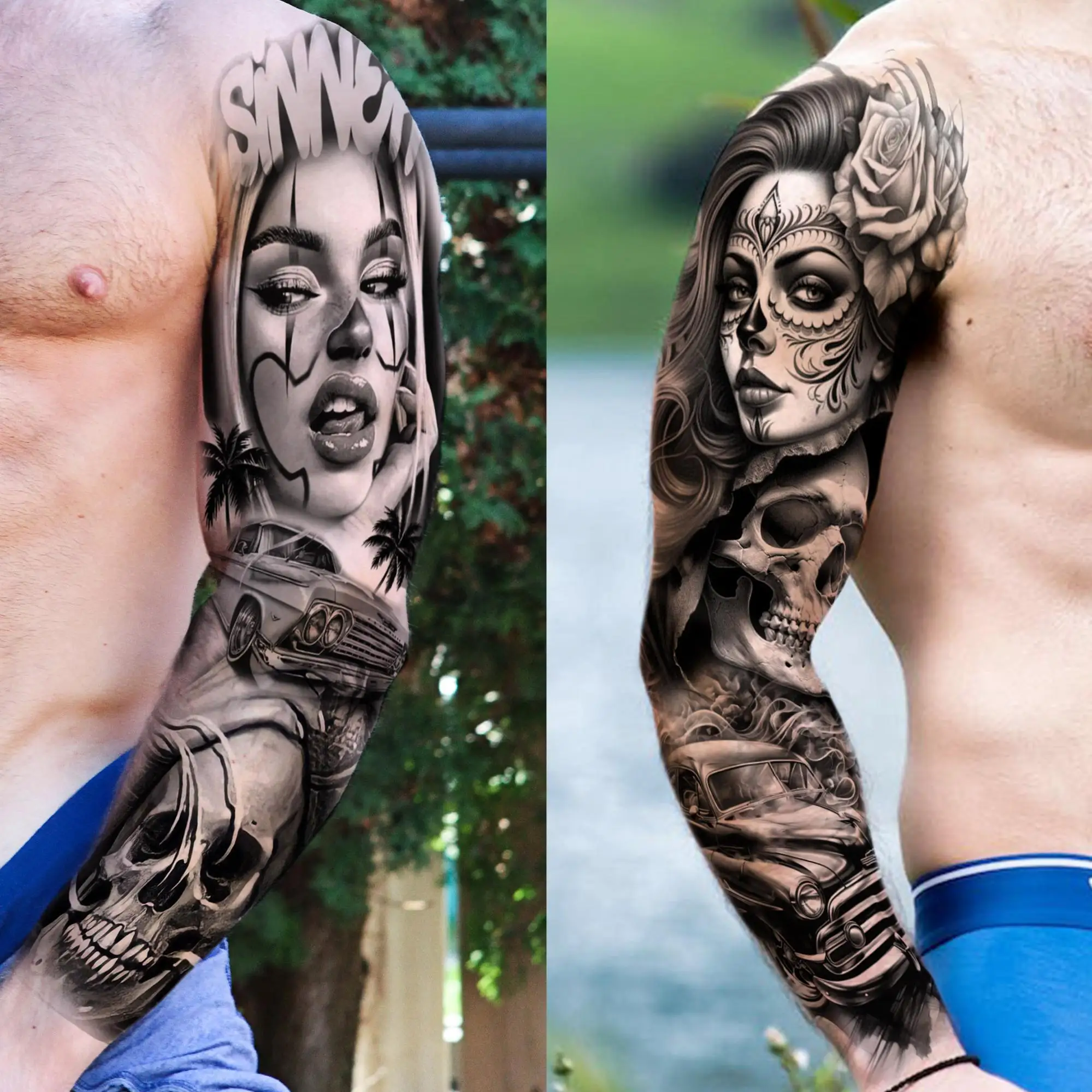 tatuagem peito jesus: como escolher uma tinta temporária que realmente  transmite fé e impacto visual sem arrependimentos, image size:1999x1999