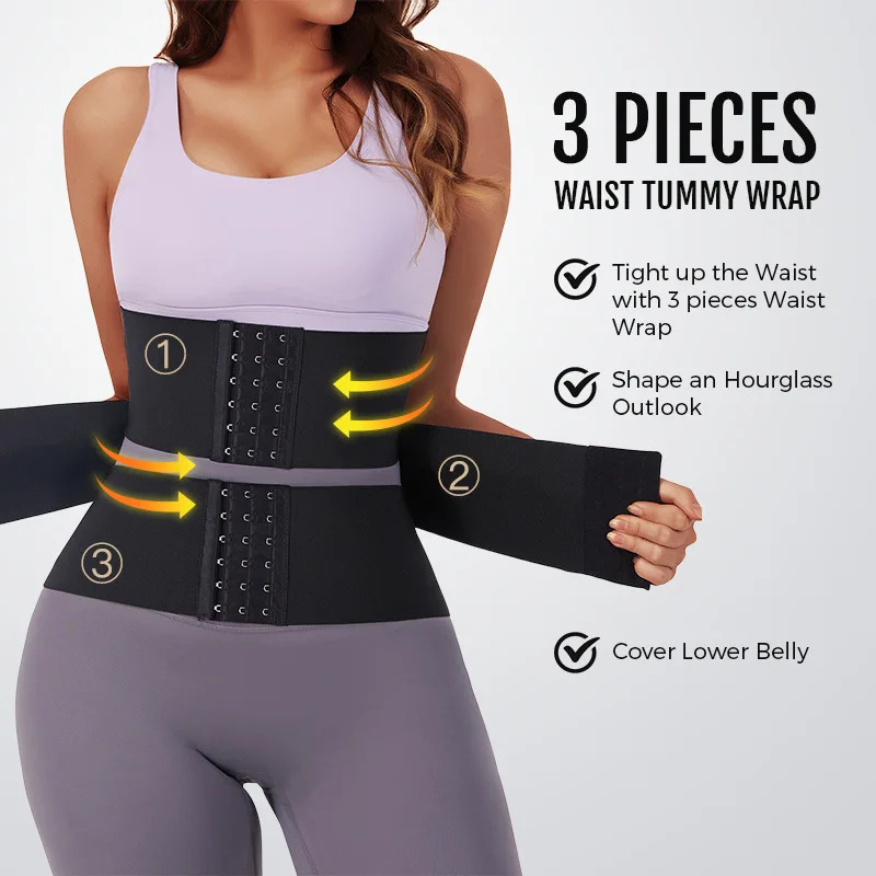 VENUZOR Waist Trainer Belt For Women - Waist Cincher Trimmer - In Pakistan - Foto 4