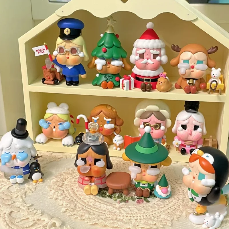 

Crybaby Blind Box Lonely Christmas Series Anime Figures Surprise Guess Bag Garage Kit Pvc Model Trendy Doll Children Toy Gifts