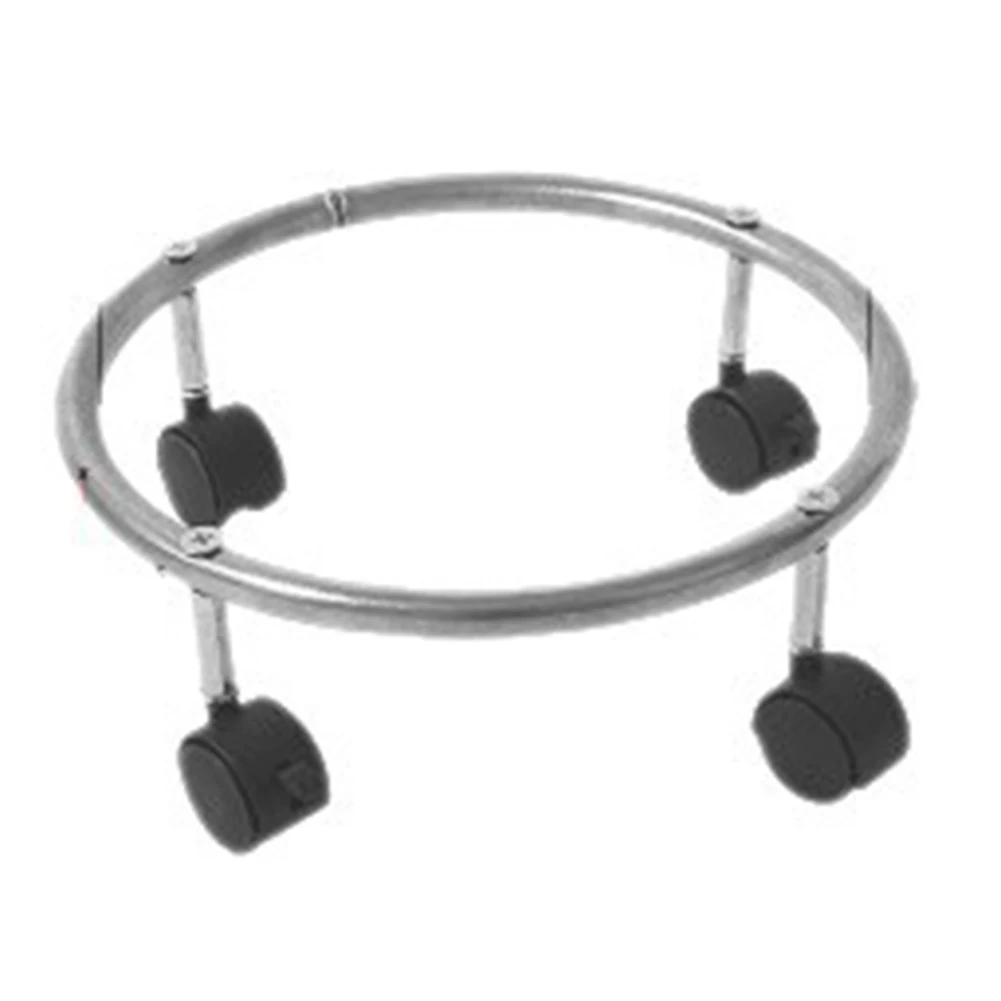 360° Rotation Movable Propane Cylinder Base Holder 100 Lbs Load-Bearing Capacity Stainless Steel Propane Tank Dolly With Brakes