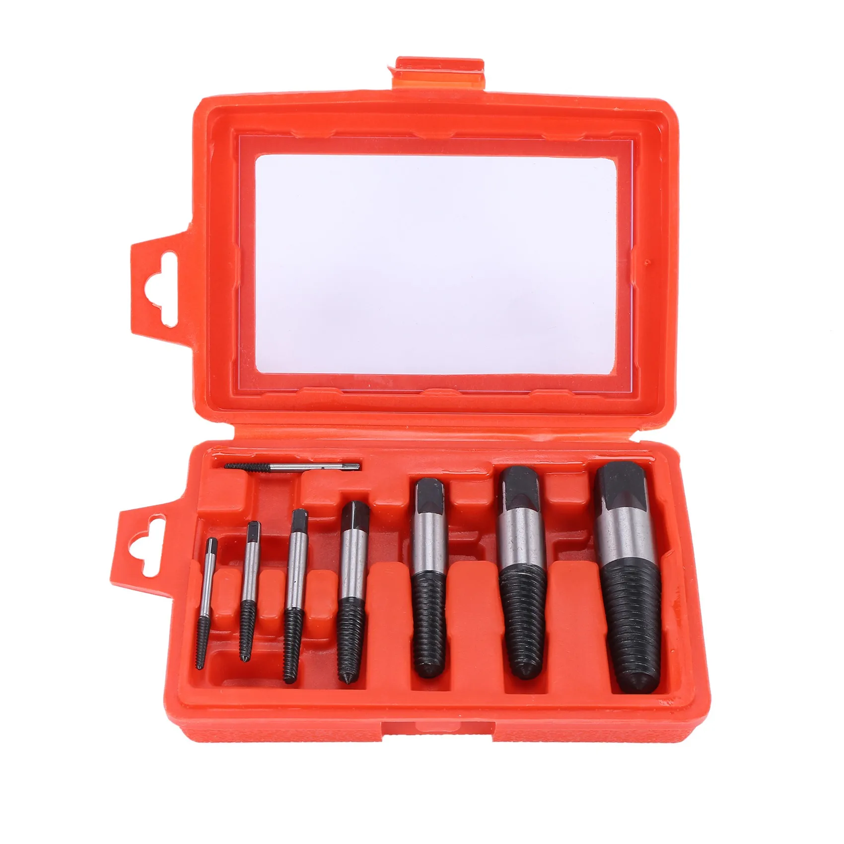 

8Pcs/Set Damaged Broken Screws Extractor Drill Bits Easy Out Remover Center Drill Damaged Bolts With Box 4-45Mm Drill Bit