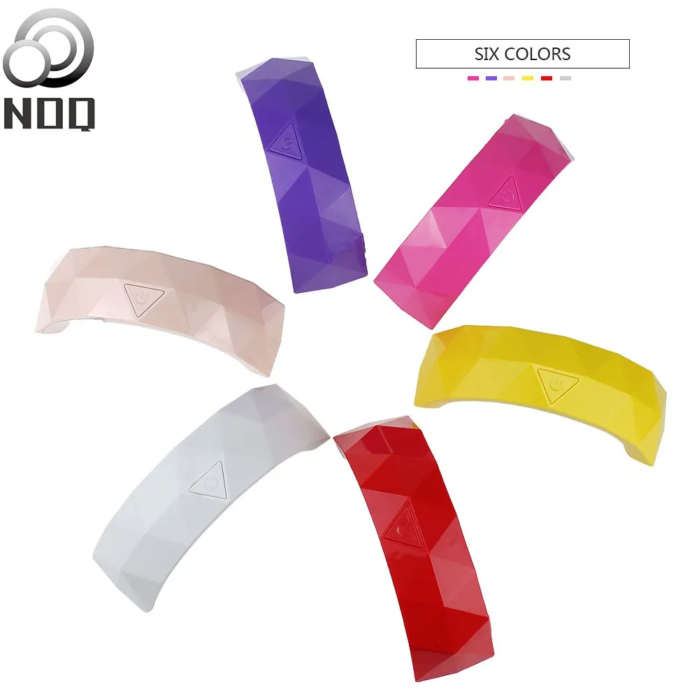 

3 Pcs Leds Mini UV LED Nail Lamp NOQ Portable Nail Dryer 6W For Curing Gels Polish 6 Colors Manicure Tools