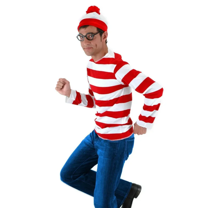 Dove Sta Wally Waldo Tv Cartoon Stag Night Outfit Adult Mens Fancy Dress Costumes Costume Di Halloween