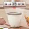 Mini Rice Cooker Multifunction Skillet 1L Noodle Cooking Pot Egg Omelette Frying Pan Hotpot Baby Food Stew Cup Soup Heater 2