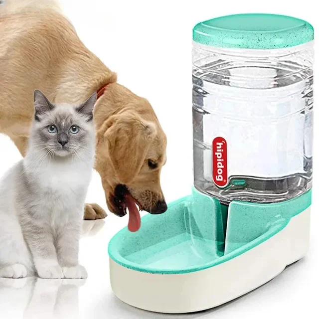 Automatic Dog Feeder Waterer Gravity Pet Food Dispensers Cat Water Dispenser Large Capacity Storage Container Food Water Bowl Automatic Dog Feeder Waterer Gravity Pet Food Dispensers Cat Water Dispenser Large Capacity Storage Container Food Water Bowl