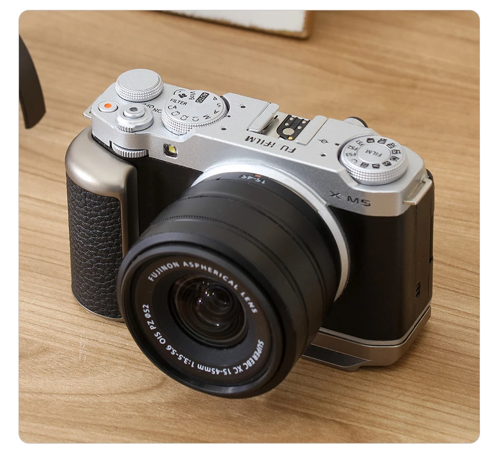 Camera Extension Plate for Fujifilm XM5 Camera L Shape Grip Mount Plate Camera H