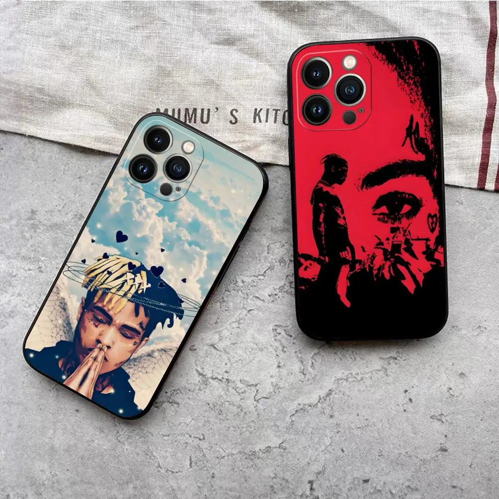 Rapper-X-Xxxtentacion 17 Custodia Per Telefono Insensibili Per Iphone 15 14 13 Mini 11 12 Pro Max Xr X Xs 7 8 Plus Cover Posteriore Antiurto