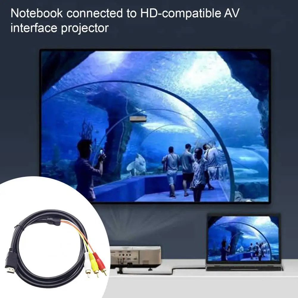 ޴ ս   AV ̺, HDMI ȣȯ,  3 RCA  TV ڽ   ̺, Ȩ ׼