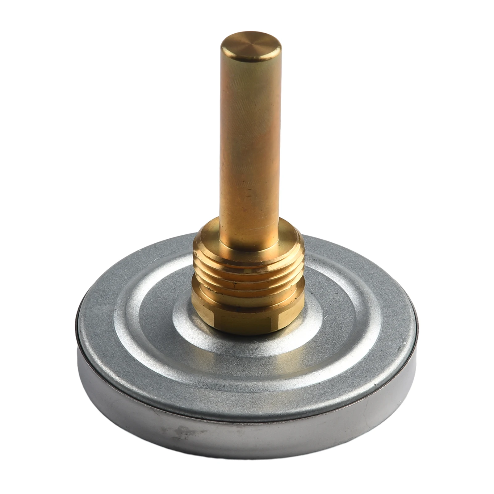 

0-120degree Pipe Thermometer Measuring Diameter: Ø63mm / 2.48 Inch 1/2\\\" BSPT Taper Thread Rear Entry Aluminum + Brass