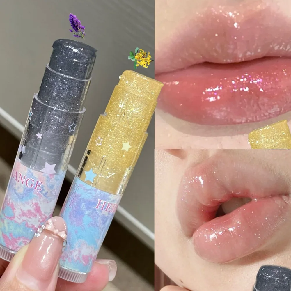 Warm-Changing Crystal Flash Lip Balm Jelly Glossy Plumping Fruit Colored Tint Moisturizing Lipstick Longest Repair Dry Lip Care_voghion.com