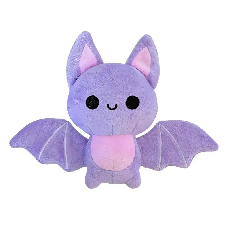 

Stuffed Bat Toy Halloween Hugging Animal Toy 18cm Soft Stuffed Plushie Plush Doll Gift For Kids Home Decor For Sofa Nursery Bed