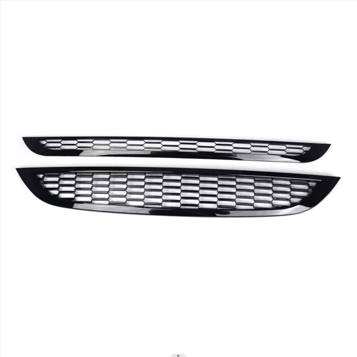 Front Bumper Honeycomb Mesh Grill Compatible With MINI One&COOPER R50 R52 R53 Car Front Bumper