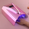 128W Rechargeable Battery LED UV Lamp Wireless Manicure Pedicure Powerful Curing Light Cordless Nail Dryer Fast Drying Nails 2