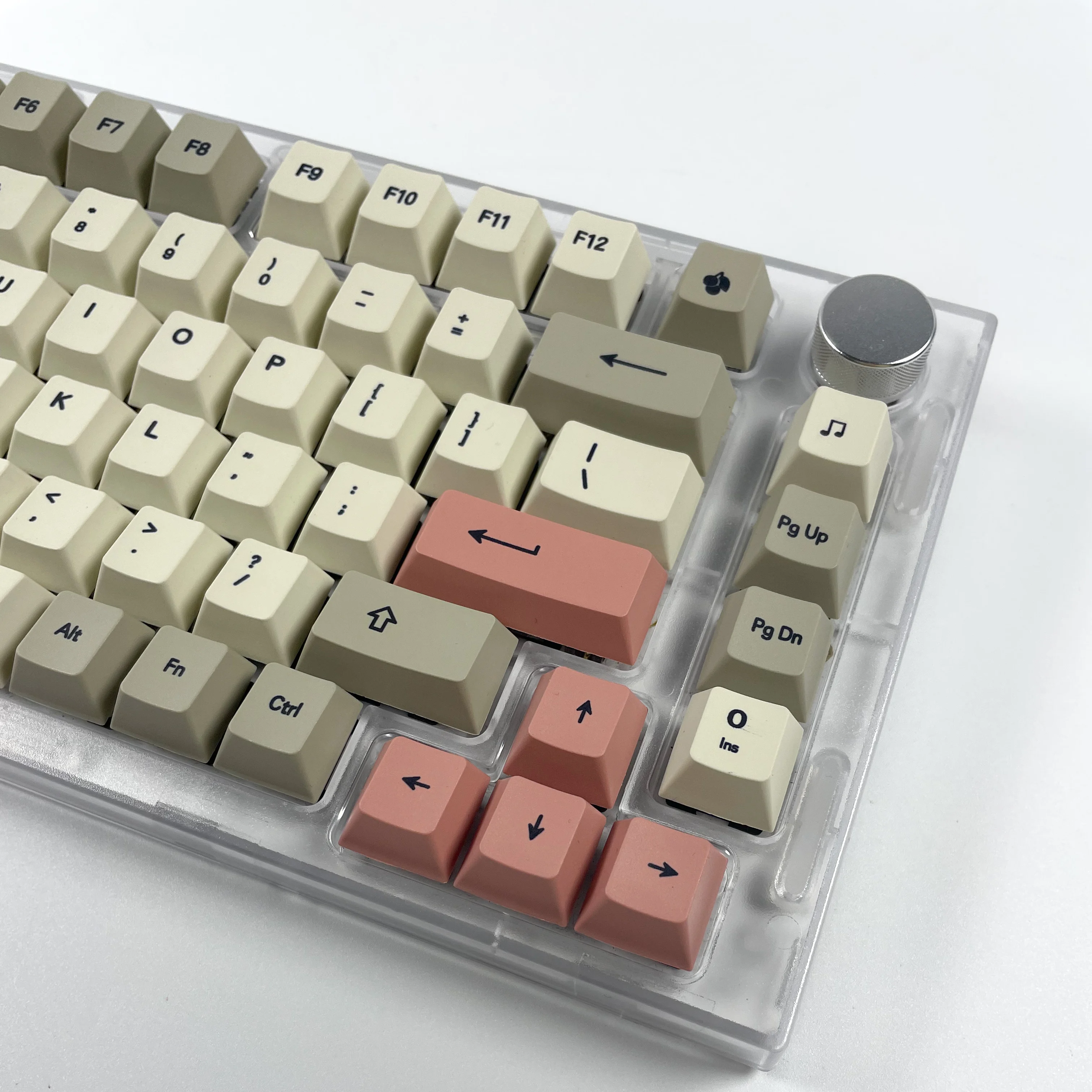 Gmk 9009 Keycaps Cereja Pbt Inglês Coreano Russo Japonês Keycap Dye Sub para Teclado Mecânico 61 75 82 Kit de Teclado 100 Teclas - Imagem 4