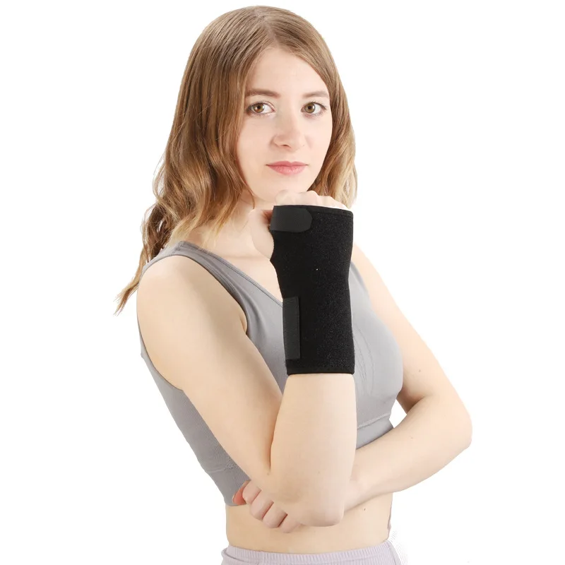 2023NewOutdoorSportsWristGuards1PCSUniversalWomenBlackFixed