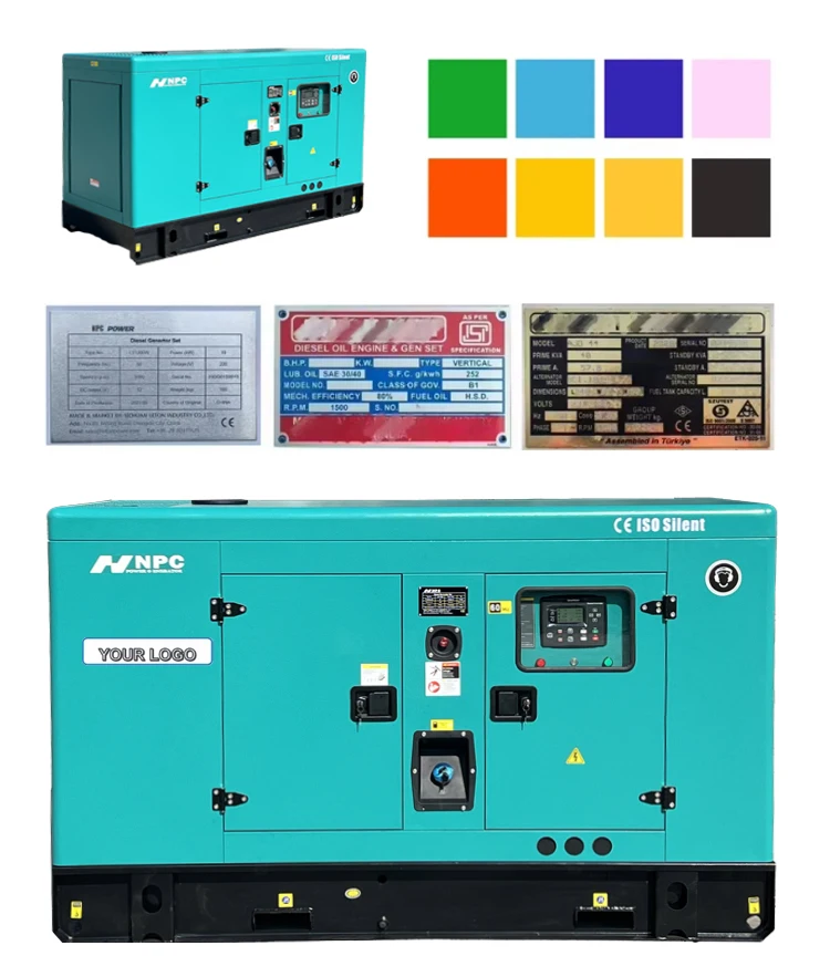 Top-Selling Super Silent Generator 5KW-18KVA 5.5KW-9KW 220V/380V ATS Option: Bul