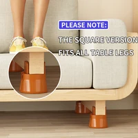 Adjustable Splint-Type Lift Pads: Moisture-Proof, Shockproof For Furniture Legs; Fits Table/Chair/Stool Legs For Heightening 4