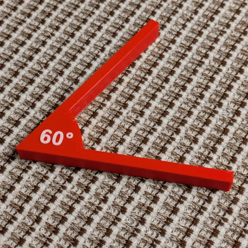 1세트 교구, 수학용품, 각도 측정 도구, 기하학적 각도 표시 도구, 수학 교육 보조 도구, 학습 도구