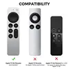 Silicone Protective Case Durable Cover For Apples TV Dustproof Generation 4K SiriRemote Control Shockproof Shell Skin Sleeves 2