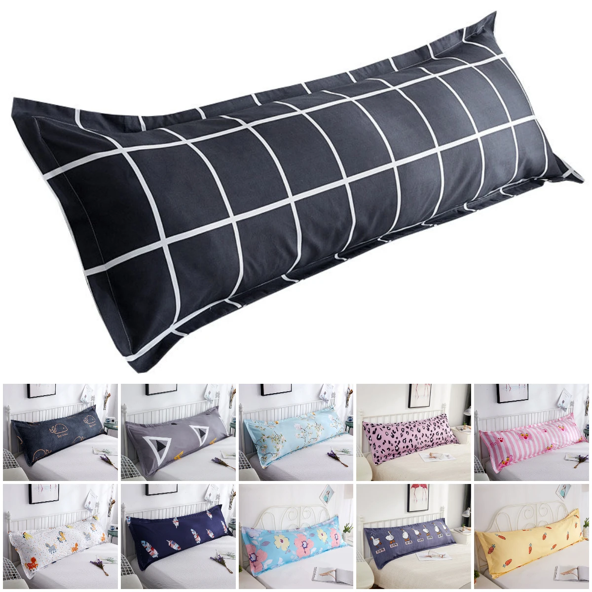 Long Pillow Case Pillowcases Pillow Case Long Print Bedding Pillow