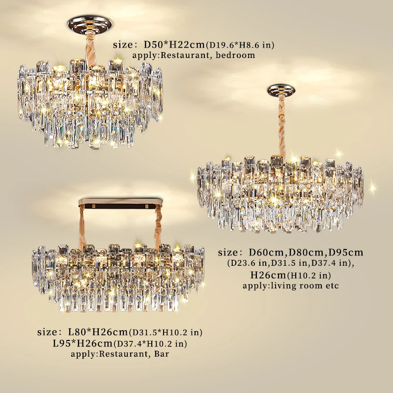 Crystal Pendant Chandelier 2