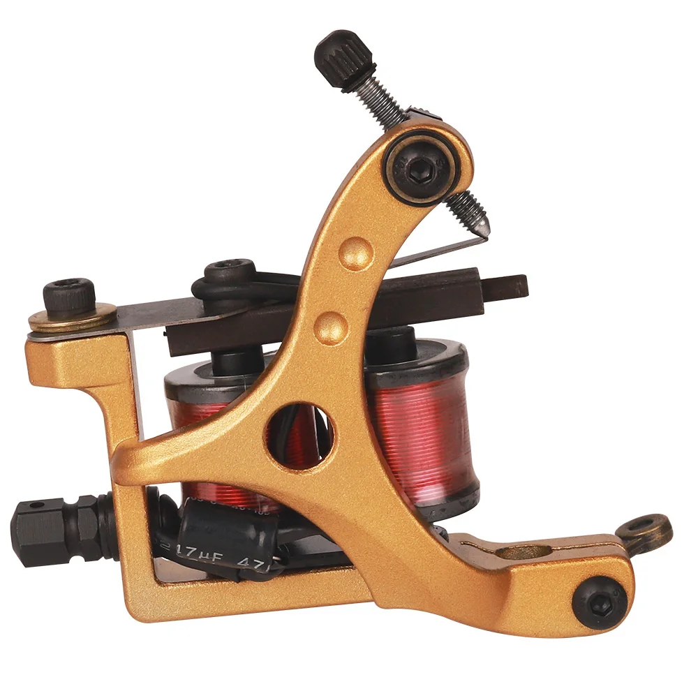 プロフェッショナルタトゥーコイルマシンタトゥーライナーとシェーダー