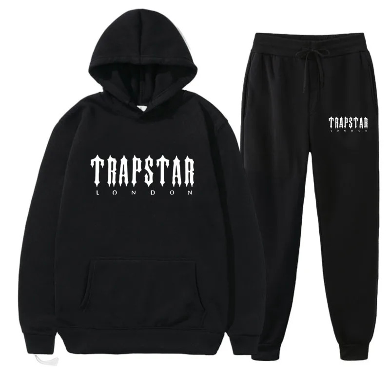 Trapstar londra erkek eşofman, rahat eşofman, hoodie ve pantolon, iki
