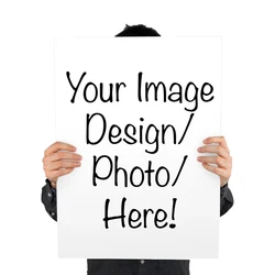 Customizable Large Poster Art - Personalized Photo Design Print on Premium Photo Paper - 60x90cm Unframed (Customized posters)
