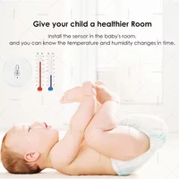 ZigBee Temperature And Humidity Sensor Remote Monitoring Hygrometer,Smart Home Automation,For Alexa Google Yandex Home Assistant - Image 5