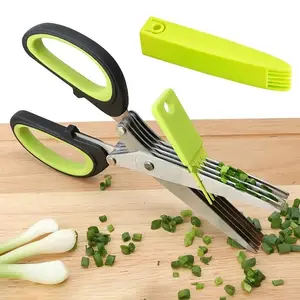 Multi-Functional Magnetic Protective Cover Kitchen Scissors Fridge Cut Food  Detachable Food Scissors - AliExpress