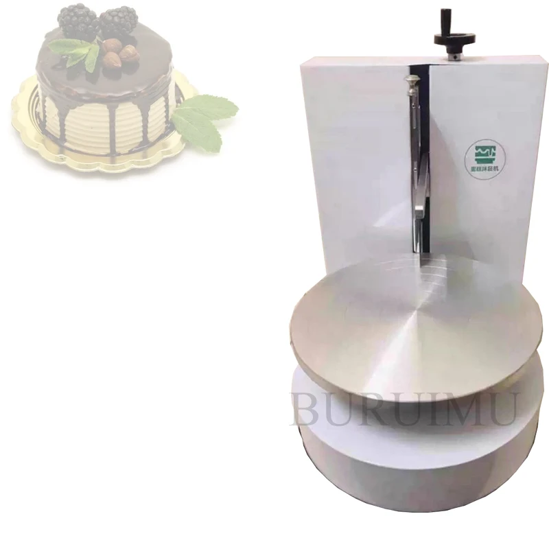 

110V 220V Birthday Cake Bread Cream Coating Decoration Spreader Cream Cake Making Machine Cake Spreading Machine