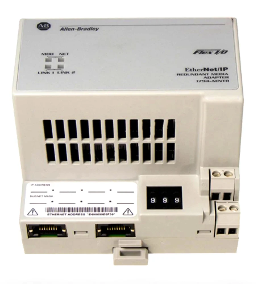 In stock good price 1794-AENTR Allen Bradley FLEX I/O Dual Port Ethernet/IP Adapter 100% new original festos linear drive dgc 40 1800 kf ppv a 532449 via proximity switch good price in stock 1 year warranty