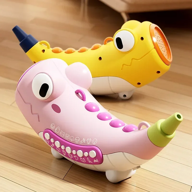 Animal Sound Music Toy Electric Whistle Assembly Effects Simulation Calls Whistles Horn Toys Girl Children Educational Toy Kids