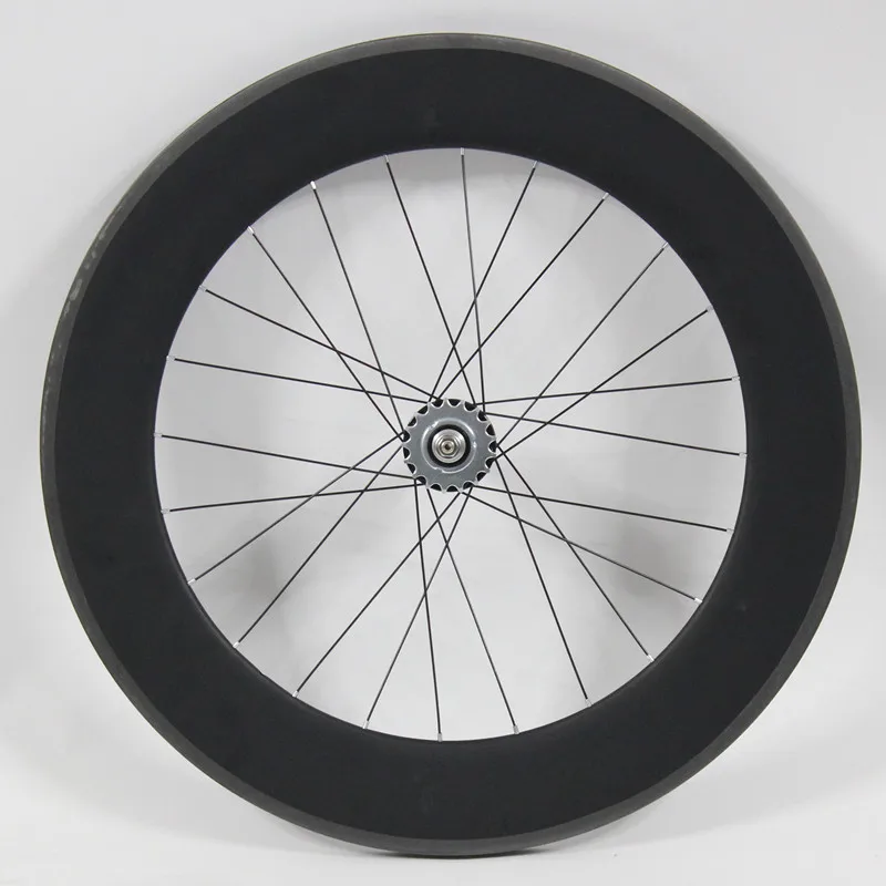 カーボントラック 88mm マット仕上げ クリンチャ リア ホイール固定ギア カーボントラック 88mm マット仕上げ クリンチャ リア ホイール