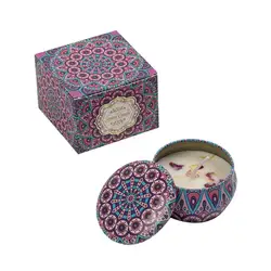 Luxurious Aromatherapy Candles - Premium Floral Fragrances for Relaxation and Romance (Blue Wind Chime)